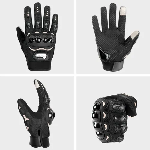 Gants Moto Tactiques Renforcés – Protection Maximale & Style Professionnel