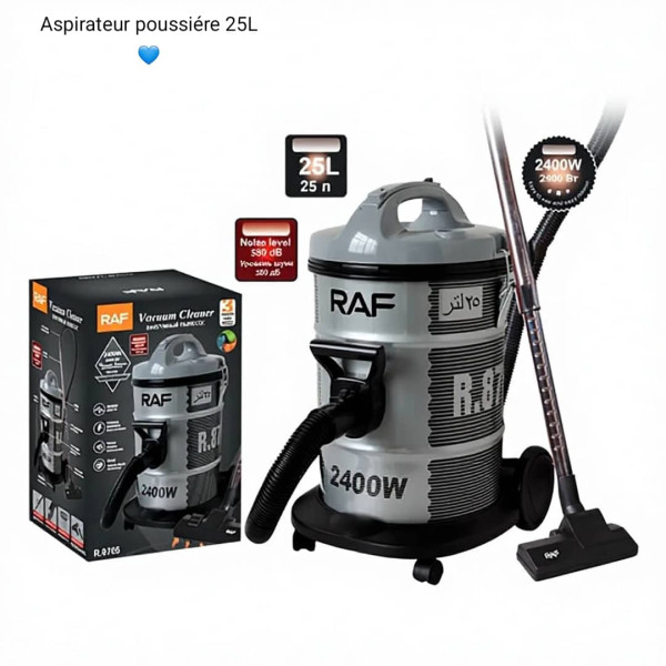  Aspirateur Poussière RAF 25L - 2400W