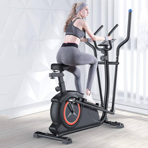 Vélo Elliptique Fitness – Appareil Cardio Multifonction pour Entraînement Complet à Domicile Vélo Elliptique Fitness – Appareil Cardio Multifonction pour Entraînement Complet à Domicile