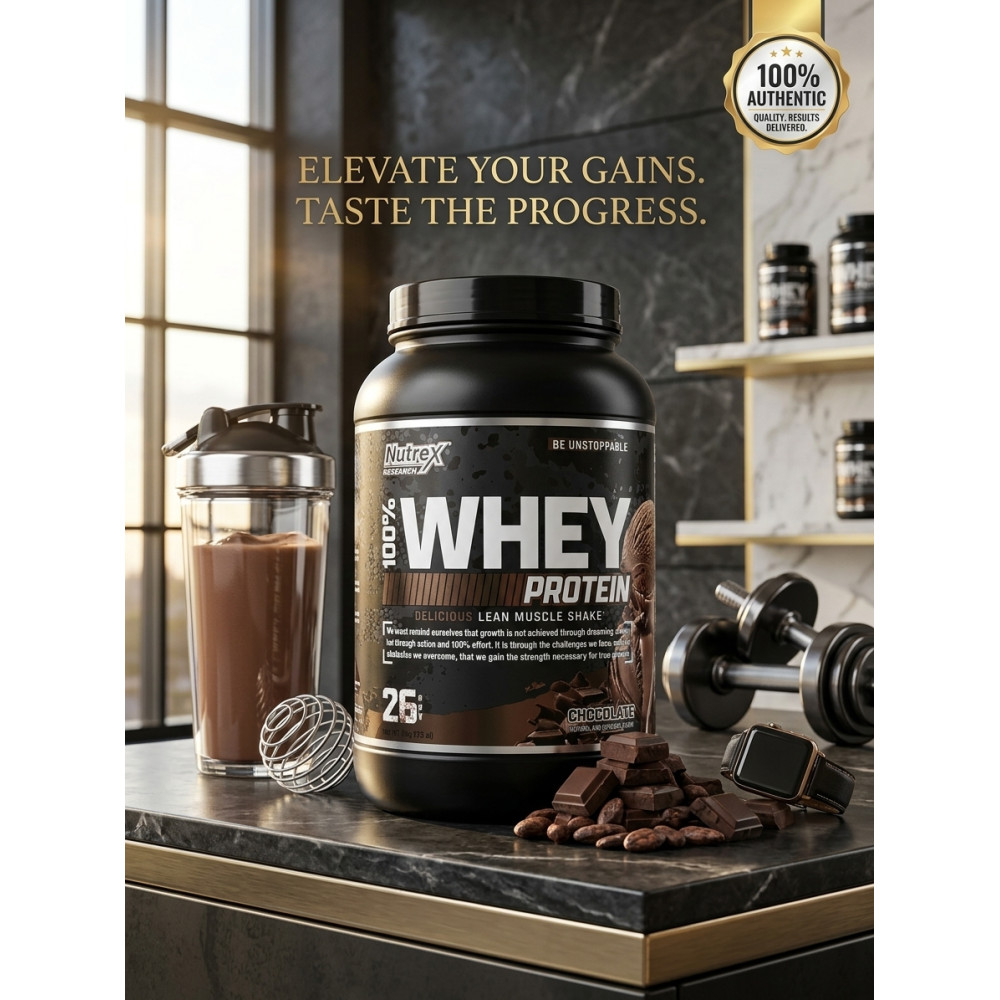 Protéine Nutrex Research 100% Whey Premium - Saveur Chocolat (923 g) Protéine Nutrex Research 100% Whey Premium - Saveur Chocolat (923 g)