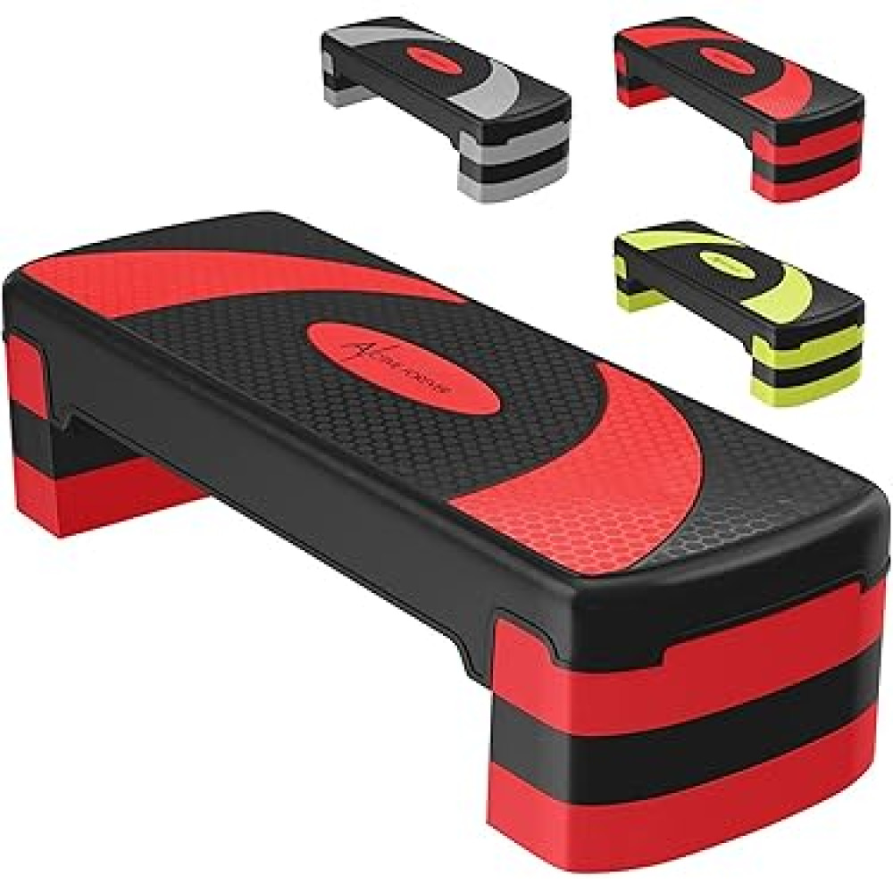 Step Fitness Aérobic Réglable – Plateforme d’Entraînement Cardio pour Fitness et Musculation