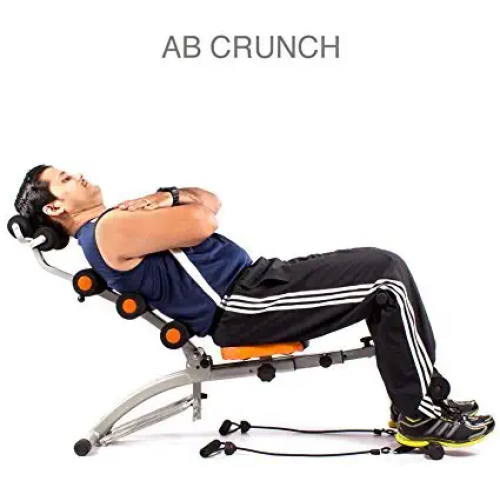 Banc de Musculation Multifonction Six Pack Care – Appareil Abdos & Fitness Complet à Domicile