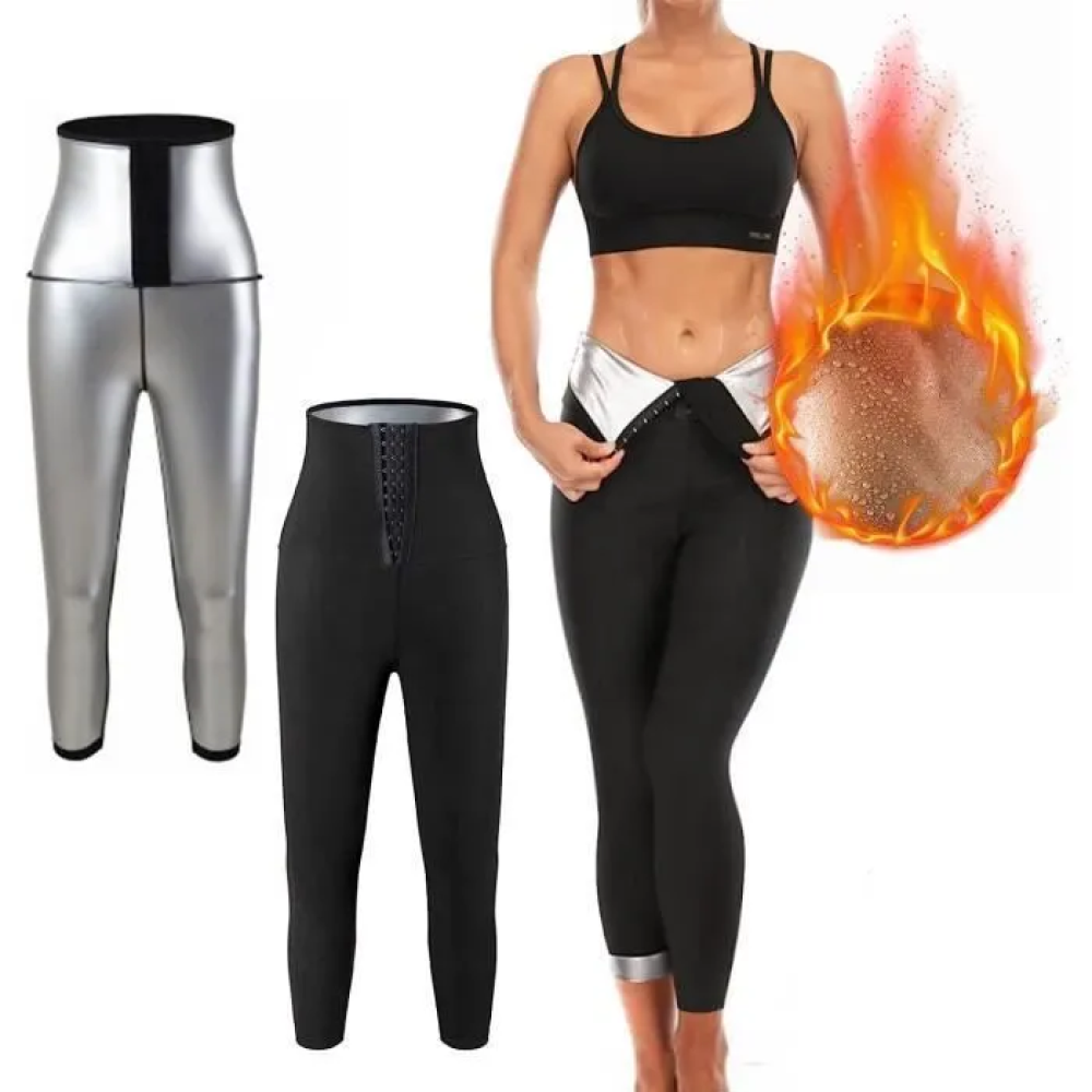 Legging Sauna Amincissant Femme – Ventre Plat & Silhouette Sculptée 