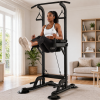  Power Tower Professionnelle - Chaise Romaine Multifonction de Musculation