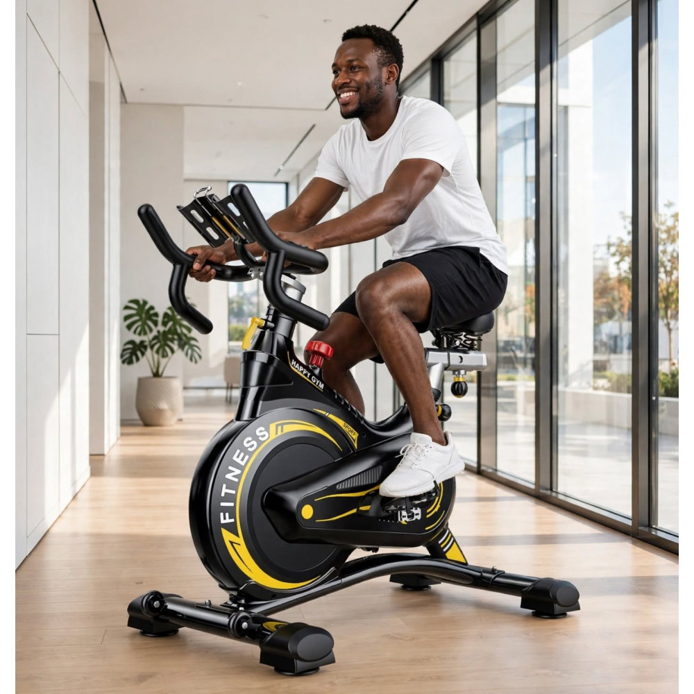 Vélo d'Appartement de Spinning Professionnel en Acier - Haute Performance