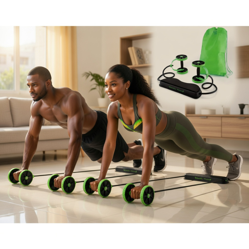 Kit Fitness Complet – Abdos, Bras & Corps Sculpté Sans Salle