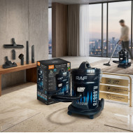 Aspirateur Traîneau Industriel Cuve Inox RAF Vacuum Cleaner - 1400W / 21L (Modèle R.6667B)