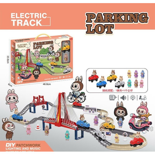 Jeu Parking Lot pour Enfants – Circuit de Voitures Éducatif avec Mini Voitures