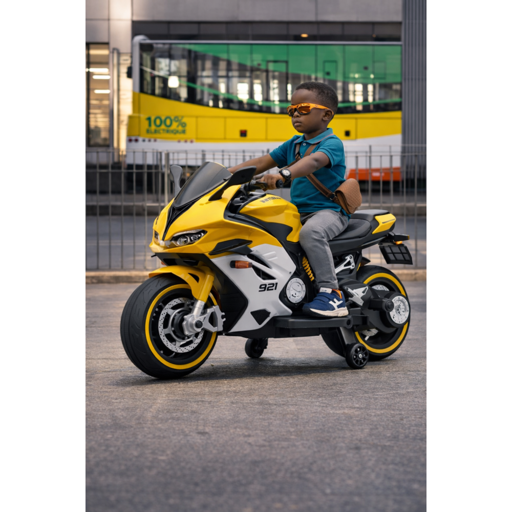 MOTO ÉLECTRIQUE ENFANT 3 ROUES – PUISSANCE, STYLE ET SÉCURITÉ MOTO ÉLECTRIQUE ENFANT 3 ROUES – PUISSANCE, STYLE ET SÉCURITÉ