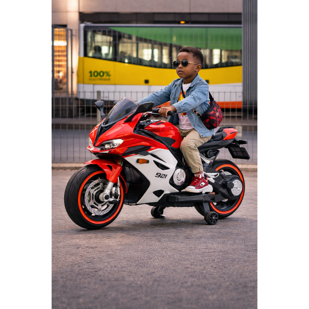 MOTO ÉLECTRIQUE ENFANT 3 ROUES – PUISSANCE, STYLE ET SÉCURITÉ MOTO ÉLECTRIQUE ENFANT 3 ROUES – PUISSANCE, STYLE ET SÉCURITÉ