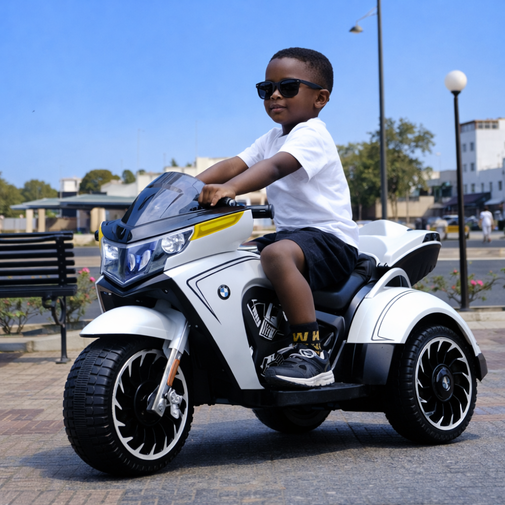 MOTO ÉLECTRIQUE ENFANT 3 ROUES – PUISSANCE, STYLE ET SÉCURITÉ MOTO ÉLECTRIQUE ENFANT 3 ROUES – PUISSANCE, STYLE ET SÉCURITÉ