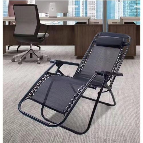 Chaise longue pliante de relaxation solide