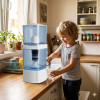 Fontaine de filtration d eau par gravite 24L purificateur domestique vertical