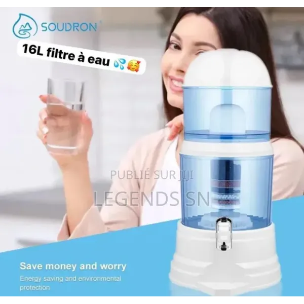 Purificateur d eau par gravité filtre céramique et charbon actif multi niveaux