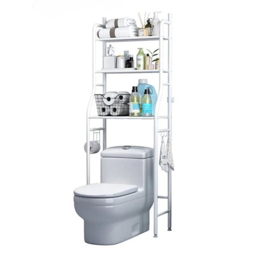ETAGÈRE DE SALLE DE BAIN, MEUBLE DE RANGEMENT AU-DESSUS DES TOILETTES