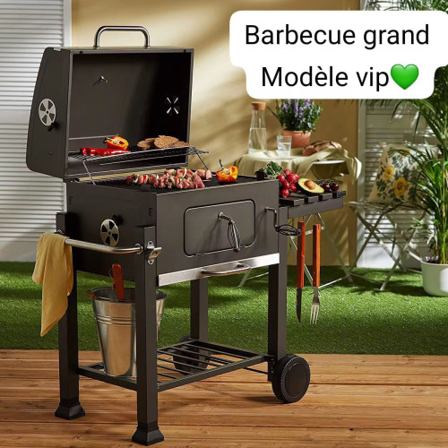 Barbecue au Charbon de Bois Premium - Grillades & Fumage | Mbectemi Barbecue au Charbon de Bois Premium - Grillades & Fumage | Mbectemi