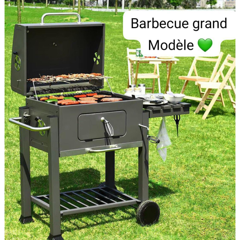 Barbecue au Charbon de Bois Premium - Grillades & Fumage | Mbectemi Barbecue au Charbon de Bois Premium - Grillades & Fumage | Mbectemi