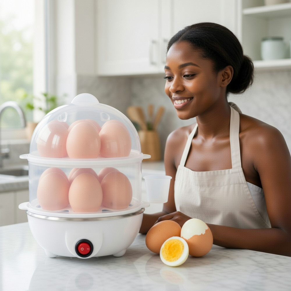  Nouveau Cuiseur Vapeur Double Couche – Chaudière Intelligente Multifonctionnelle
