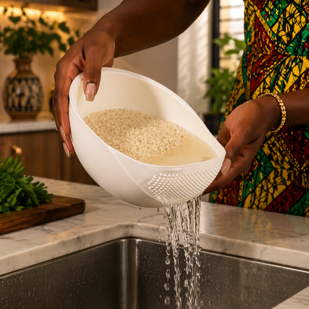 Tamis et Filtres Multifonctions – Panier de Vidange pour Lavage de Riz, Fruits, Légumes et Plus