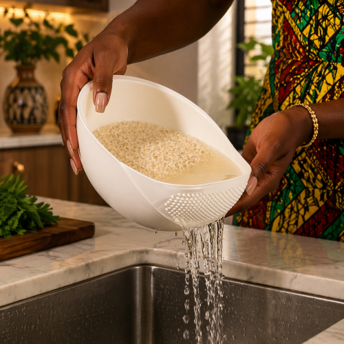 Tamis et Filtres Multifonctions – Panier de Vidange pour Lavage de Riz, Fruits, Légumes et Plus