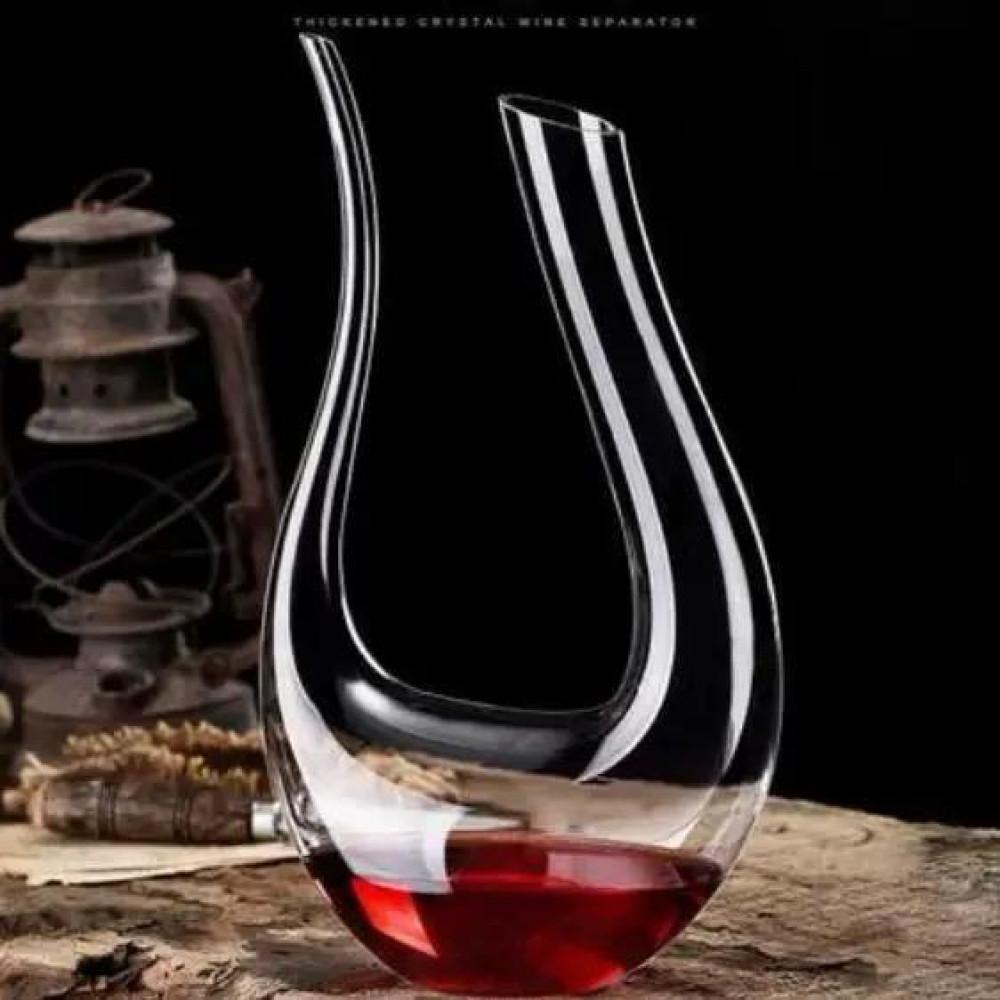  Carafe à Décanter en Cristal "U-Magic" – Design Élégant pour Vin Rouge