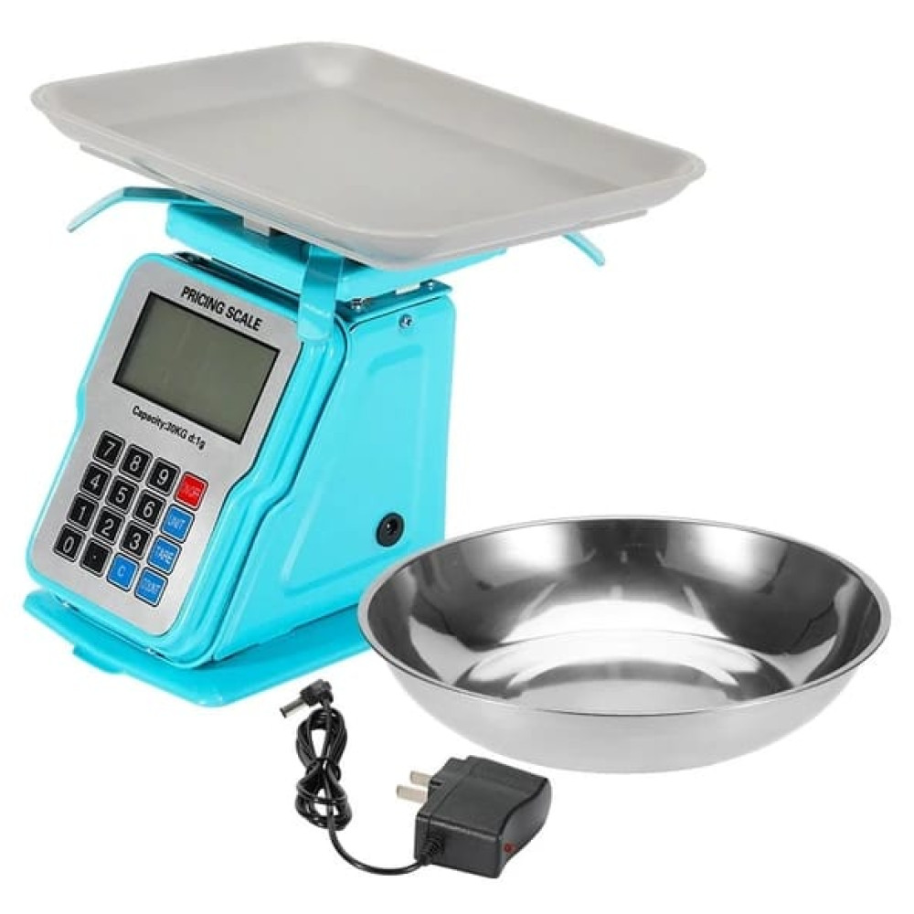 Balance électronique de commerce ACAS 30kg - 34x33x12cm