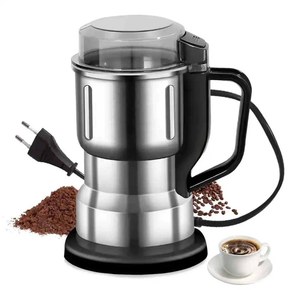 Moulin Électrique Multifonction – Broyeur Café, Épices et Graines