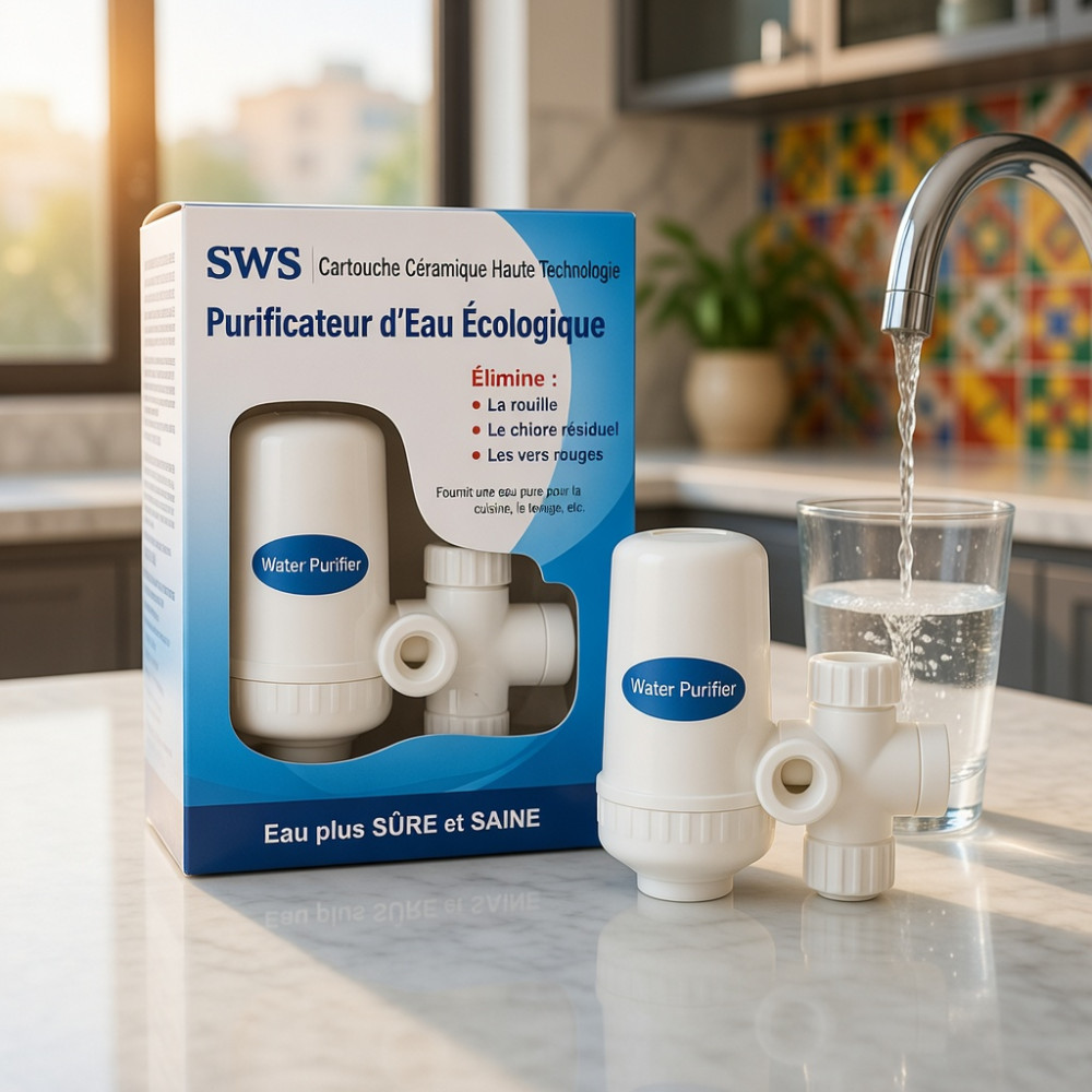 Purificateur d’Eau Robinet – Eau Propre & Sûre au Quotidien