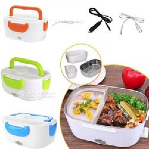 Boîte à Repas Chauffante Électrique – Lunch Box Portable pour Maison, Bureau et Voiture