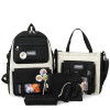 Ensemble de Sacs Scolaires 5-en-1 - Sac à Dos et Sacoches Assorties