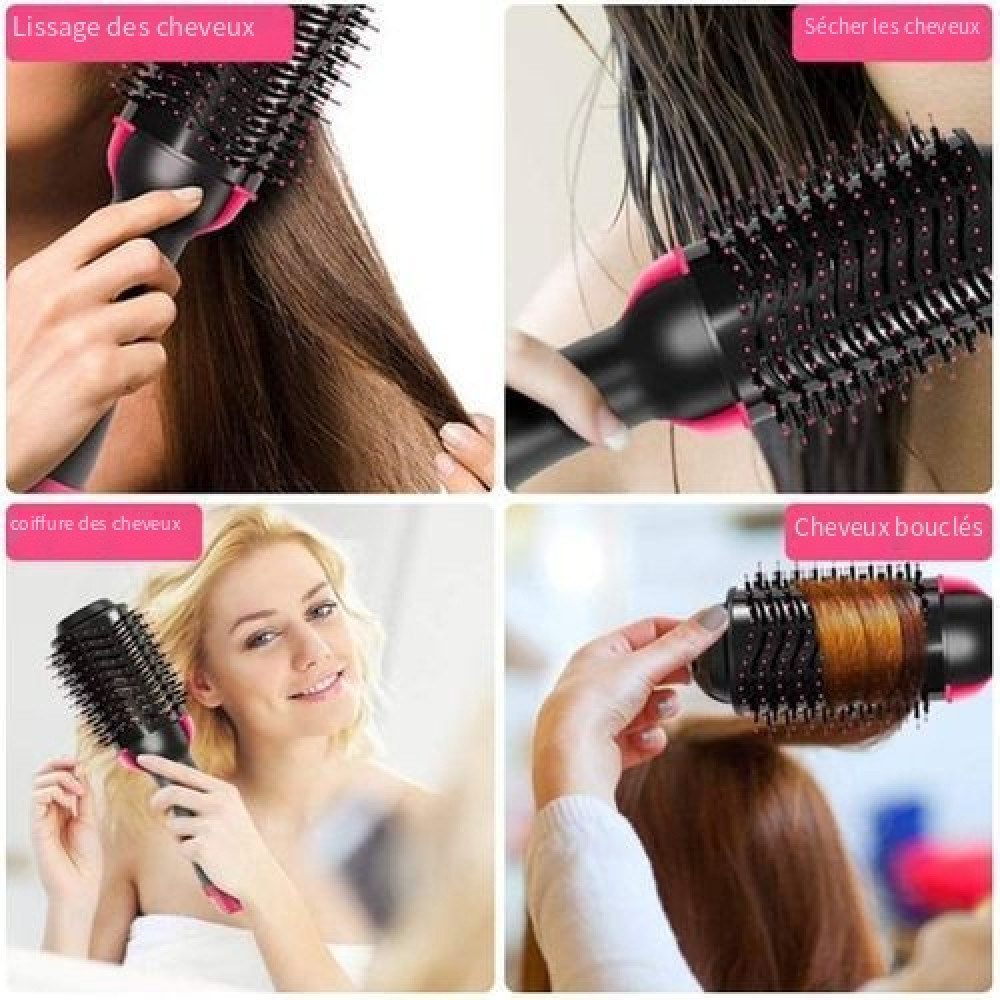 Brosse soufflante et lissante 3 en 1 en céramique et ions négatifs 1000W Brosse soufflante et lissante 3 en 1 en céramique et ions négatifs 1000W