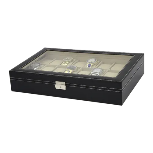 Boîte de Rangement pour 24 Montres – Élégance et Organisation