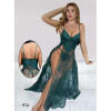 Nuisette Sexy en Dentelle et Voile Transparent avec Ficelle Assortie 25x20x2 cm