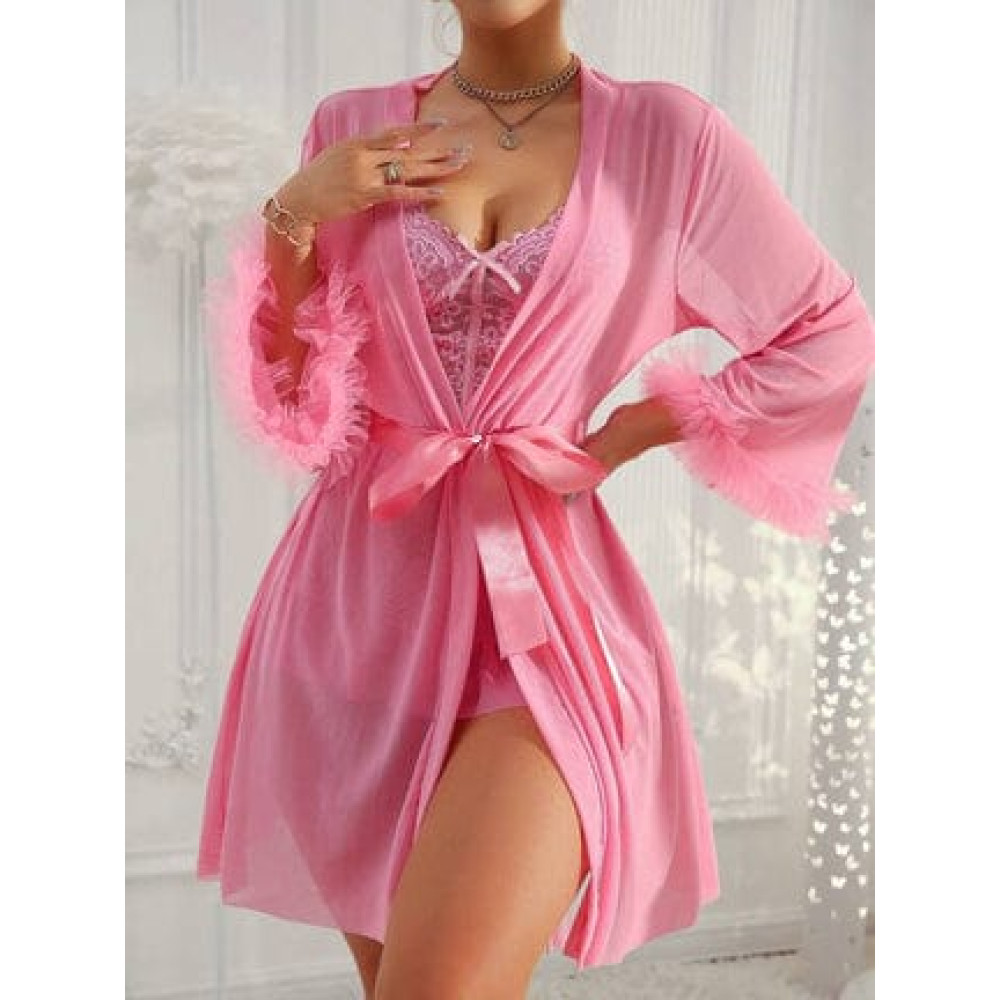 Nuisette Femme Élégante Rose – Lingerie Confort & Style Moderne Nuisette Femme Élégante Rose – Lingerie Confort & Style Moderne
