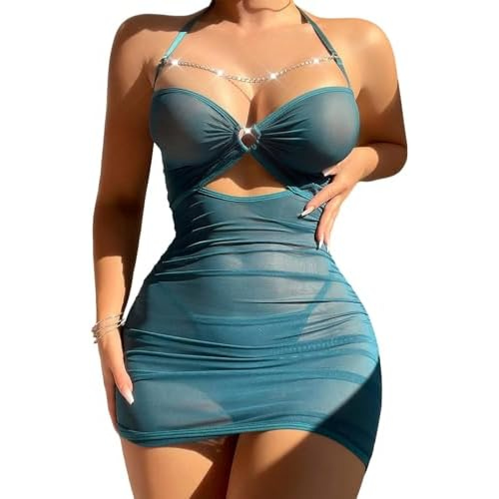 Nuisette Femme Bleue Élégante – Lingerie Moderne Confort & Style Nuisette Femme Bleue Élégante – Lingerie Moderne Confort & Style