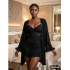 Nuisette Femme Noire Élégante – Lingerie Moderne Confort & Style