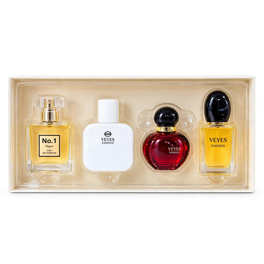 Coffret Parfums Femme Veyes Essence Collection 4x25ml | Mbectemi