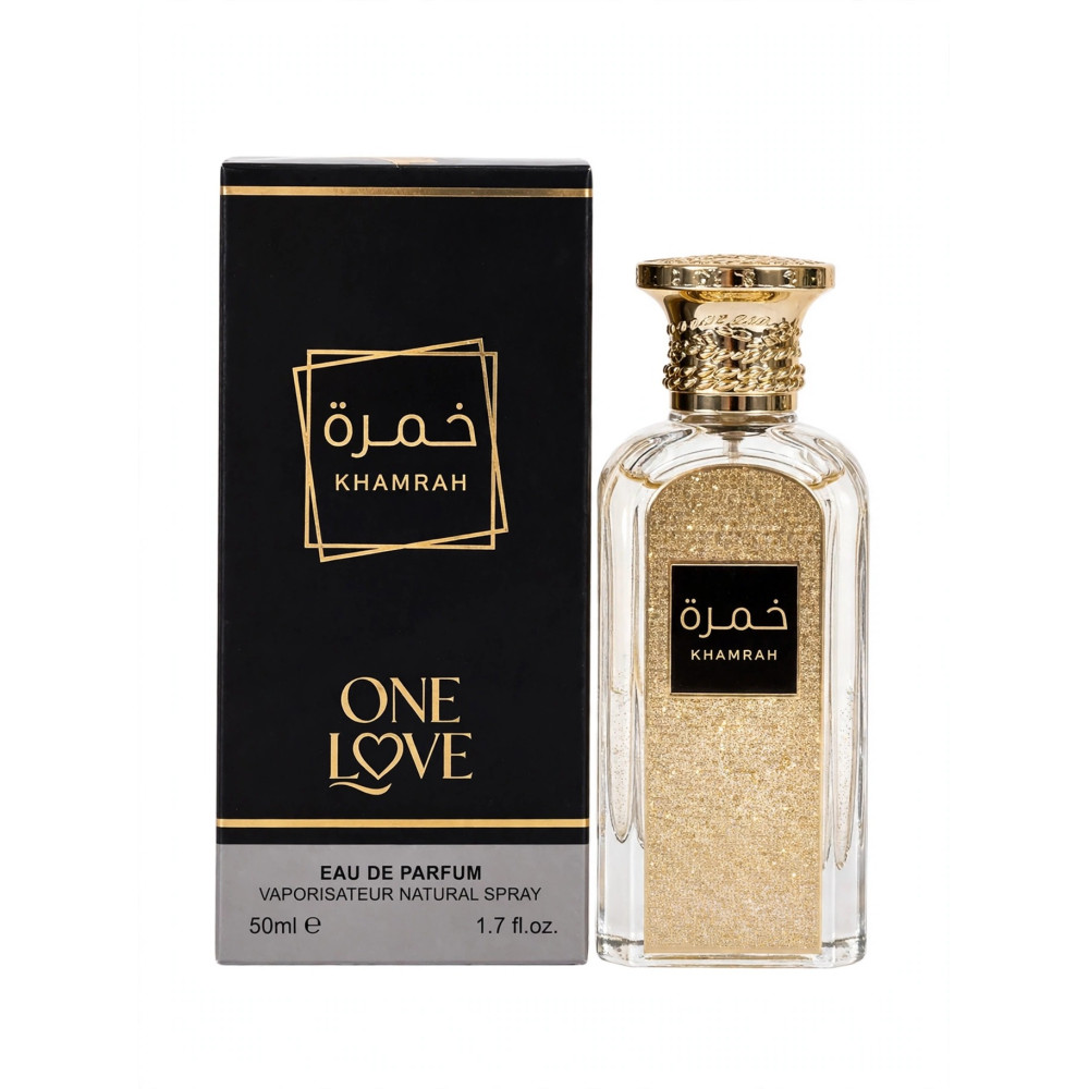 Eau de Parfum Mixte Lattafa Khamrah One Love – Notes Orientales de Luxe - 50 ml
