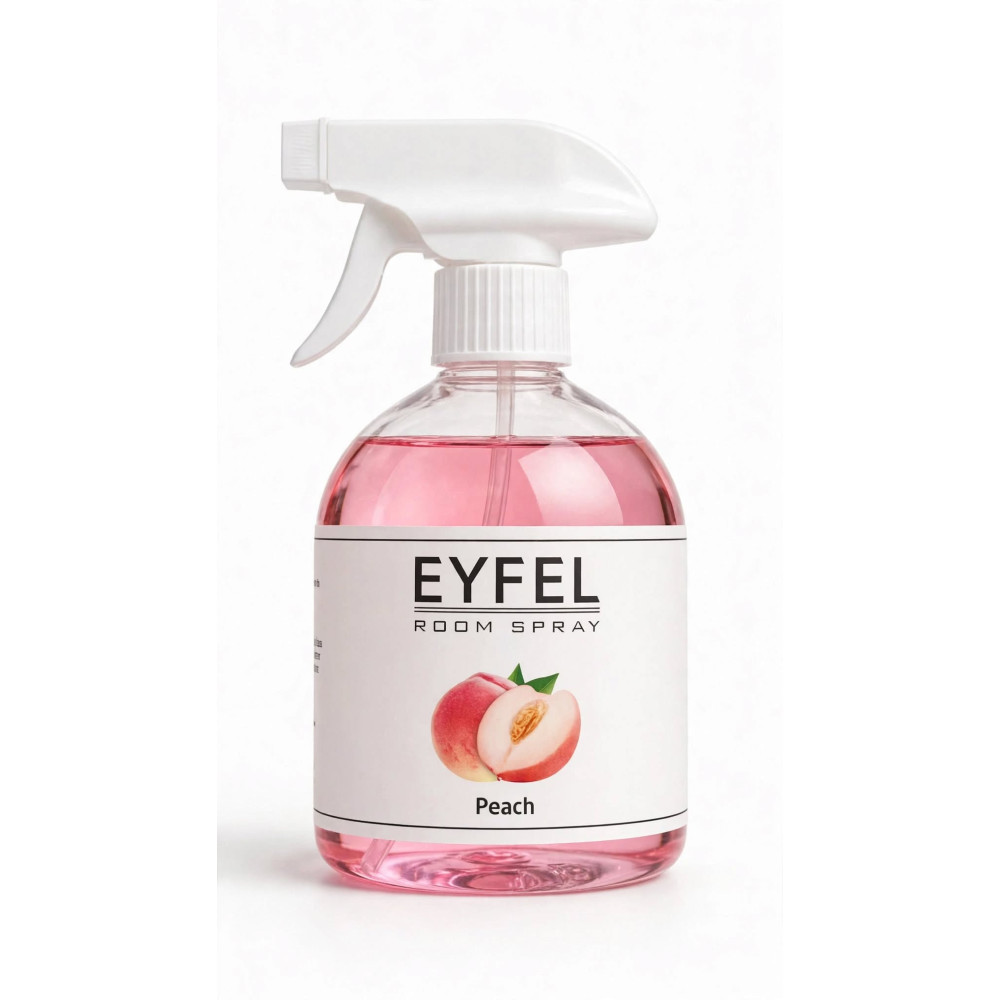 Désodorisant Spray d'Intérieur EYFEL Room Spray – Parfum Pêche (Peach) - 500 ml