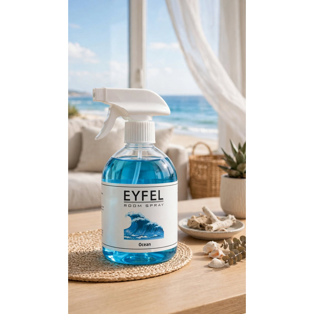Désodorisant Spray d'Intérieur EYFEL Room Spray – Parfum Océan (Ocean) - 500 ml