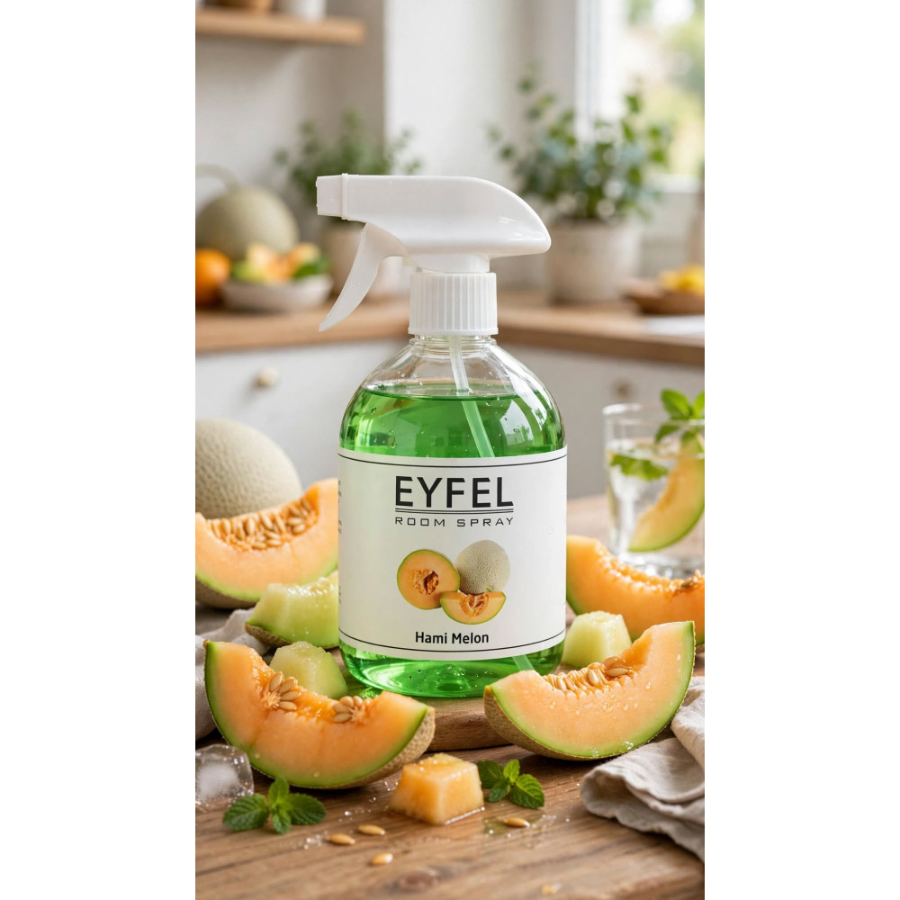 Désodorisant Spray d'Intérieur EYFEL Room Spray – Parfum Melon (Hami Melon) - 500 ml