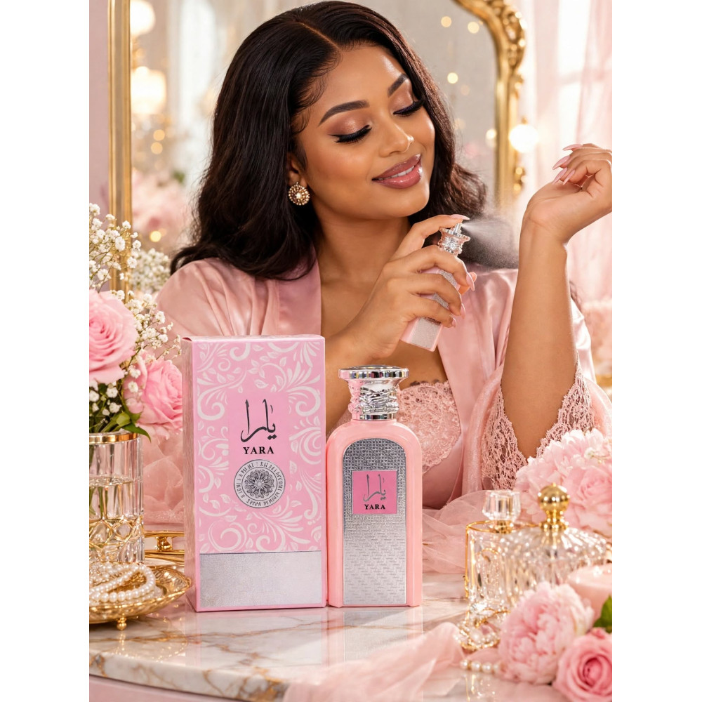 Eau de Parfum pour Femme Lattafa Yara – Notes Gourmandes et Fruitées - 50 ml