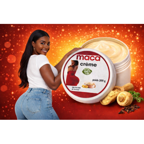 Crème Miracle maca augmentation fesses hanches