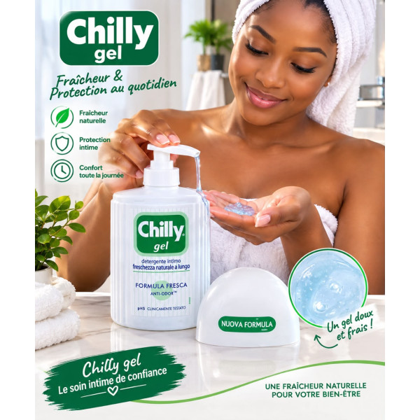 Chilly Gel Fresh - Gel Nettoyant Intime Rafraîchissant