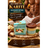 Beurre de Karité Massage Intime Masculin - KARITE SEX LOVE