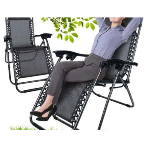 Chaise longue pliante de relaxation solide