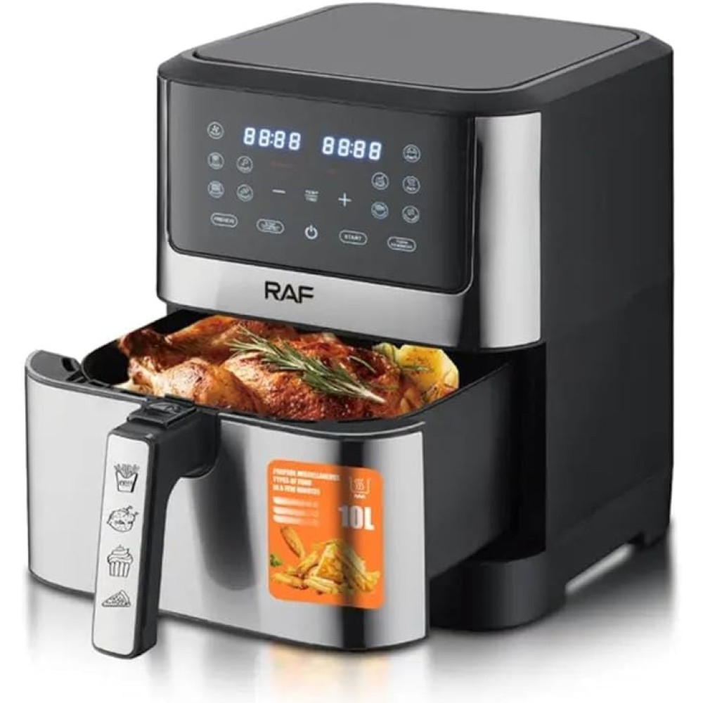 Friteuse Sans Huile RAF 10L – Air Fryer Puissant 1800W
