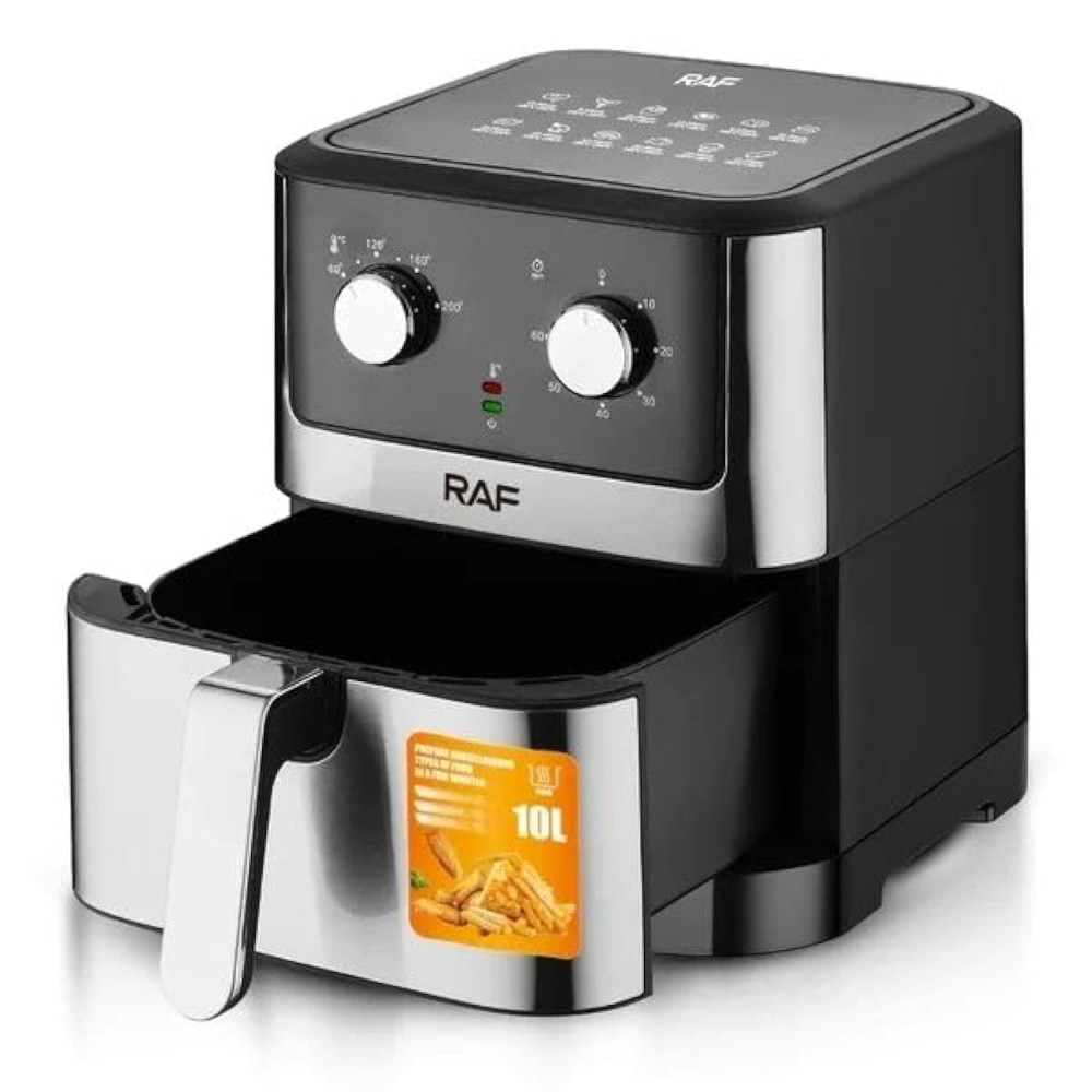 Friteuse Sans Huile RAF 10L – Air Fryer Puissant 1800W Friteuse Sans Huile RAF 10L – Air Fryer Puissant 1800W