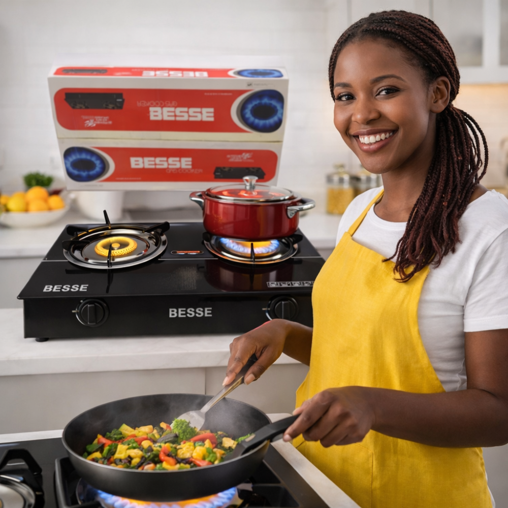 Cuisinière à Gaz Besse - 3 Brûleurs
