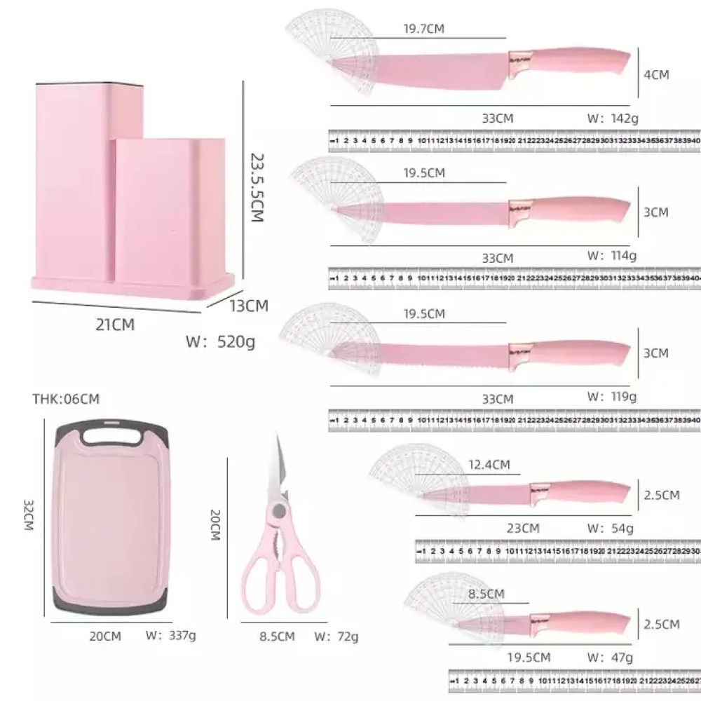 Ensemble d'Ustensiles de Cuisine 19 Pièces – Gel de Silicone avec Manche en Bois, Planche à Découper et Seau de Rangement